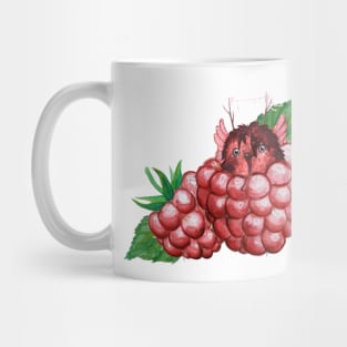 Tiny Kurent in raspberry Mug